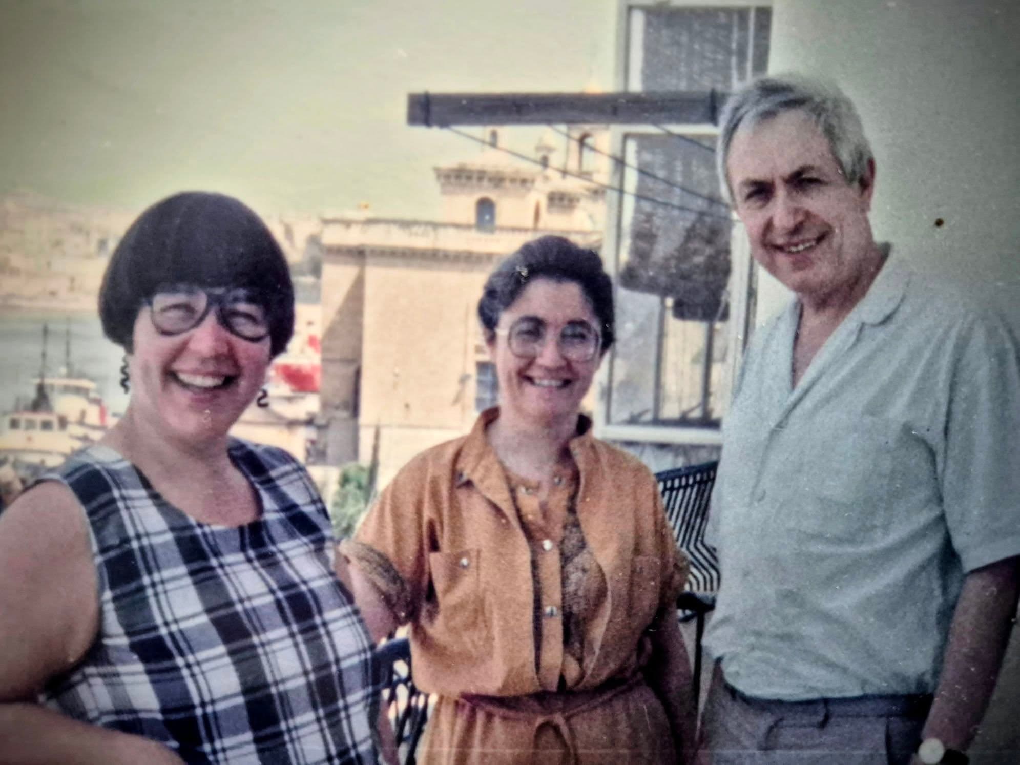 Marianne with Michel Odent